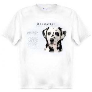 Dalmatian Human Trainer Adult T Shirt Novelty T Shirts Clothing
