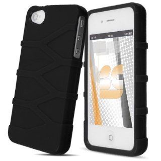 Beyond Cell Apple iPhone 4/4S Protex Infuze Protective Case   Retail Packaging   Black Cell Phones & Accessories
