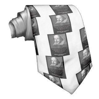 Shakespeare Quote ~ Romeo and Juliet Tie