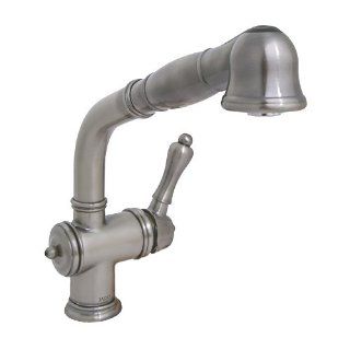 Jado 850/850/444 Victorian Pullout Kitchen Sink Faucet, Antique Nickel   Touch On Kitchen Sink Faucets  