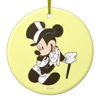 Mickey Mouse Groom Christmas Tree Ornament