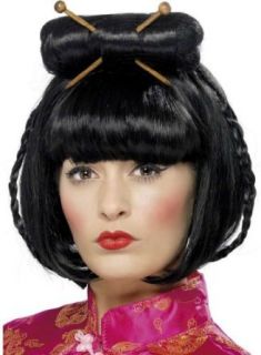 Oriental Lady Chopsticks Wig Clothing