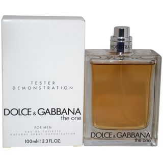 Dolce & Gabbana The One for Men 3.3 ounce Eau de Toilette Spray (Tester) Dolce & Gabbana Men's Fragrances