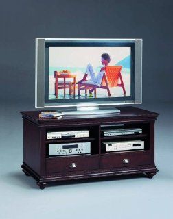 Cityscape 52 Inch TV Console in Rich Merlot Finish by Hooker Furniture HF 005 55 459   Television Stands