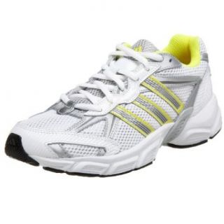 adidas Women's Watkins Running Shoe, White/Silver/Yellow, 6 M Clothing