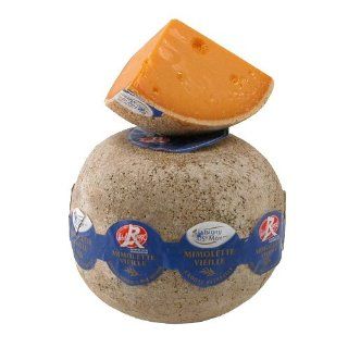 Aged Mimolette   Whole Wheel  Packaged Gouda Cheeses  Grocery & Gourmet Food