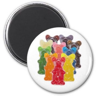 Funny Cute Gummy bear Herds Fridge Magnets