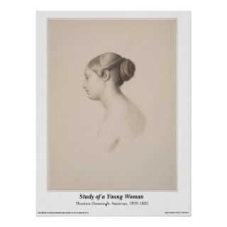 Study of a Young Woman   Poster