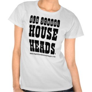 Old School House Heads Lady T Basic T shirts