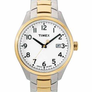 Timex Men's T2M463 T Series Two Tone Stainless Steel Bracelet Watch Timex Watches