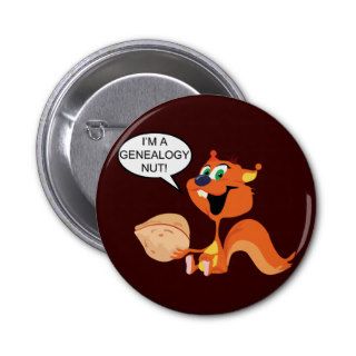 Genealogy Nut Pin