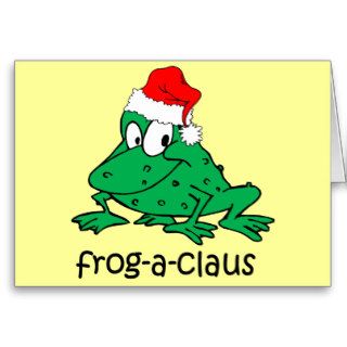 funny frog greeting cards