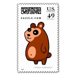 Big Brown Bear T shirts and clothing Stamps