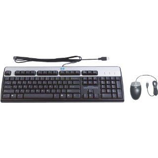 HP RC465AA USB Keyboard and Mouse Bundle Electronics