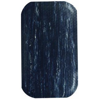 Andersen 449 Hog Heaven SBR/Nitrile Rubber Marble Top Anti Fatigue Floor Mat, Nitrile/PVC Rubber Cushion Backing, 5' Length x 3' Width, 7/8" Thick, Midnight Swirl