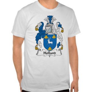 Holland Family Crest Tee Shirts