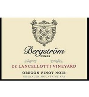 Bergstrom Pinot Noir De Lancellotti 2009 750ML Wine