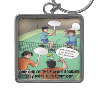 Unfunny Tennis Cartoon Funny Tees Cards Gifts Etc Key Chains