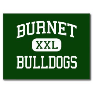 Burnet   Bulldogs   High School   Burnet Texas Postcard