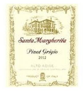 Santa Margherita Pinot Grigio   2012   Alto Adige   Pinot Gris / Pinot Grigio 750ML Wine