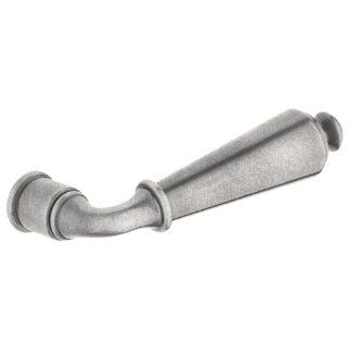 Baldwin 5125.452.fd Distressed Antique Nickel Full Dummy 5125 Solid Brass Lever with Your Choice of Rosette   Door Levers  