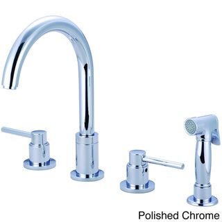 Pioneer Motegi Series Double handle Kitchen Widespread Faucet Pioneer Kitchen Faucets