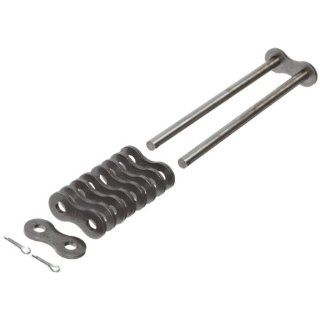 Morse 60 5 C/L C/P S/F Standard Roller Chain Link, ANSI 60 5, 5 Strands, Steel, 3/4" Pitch, 0.468" Roller Diamter, 1/2" Roller Width, 7500lbs Average Tensile Strength