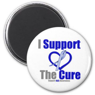 ALS Awareness I Support The Cure Magnet