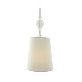 Tech Lighting 700TT2KIELPWFW CF Kiev   One Light Large Two Circuit T Track Pendant, White Finish with Frost Fount Glass with White Shade    