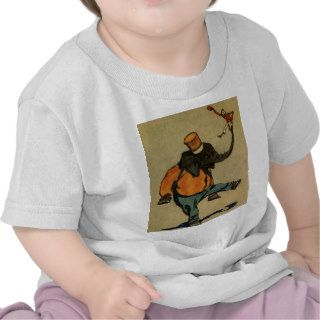 Classic Circus Elephant and Monkey T Shirt