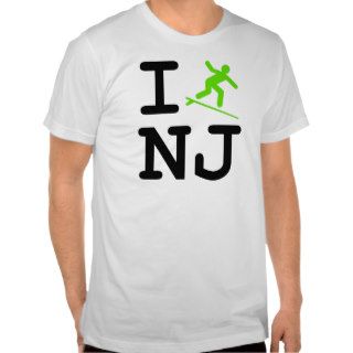 Surf New Jersey T shirt