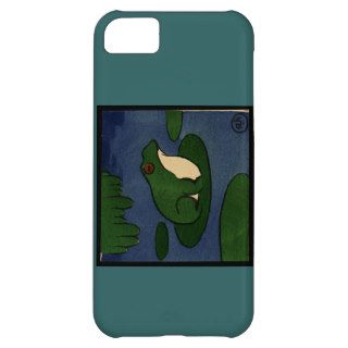 Frog   Antiquarian, Colorful Book Illustration iPhone 5C Cover