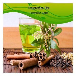 Natural Herbal Tea Powerpoint Template   Natural Herbal Tea Powerpoint for Template Software
