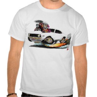 1969 Camaro SS White Car T Shirts