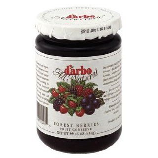 Forest Berries Preserve   fruit conserve   16 oz/454 gr by D'arbo, Austria.  Jams And Preserves  Grocery & Gourmet Food