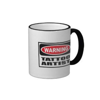 Warning TATTOO ARTIST Mug