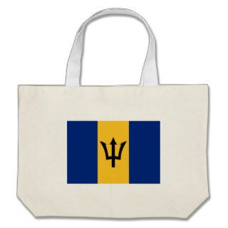 Barbados Flag Design Tote Bag