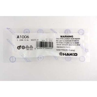 Hakko A1006 Desoldering Nozzle, 1.3mm, for 802/807/808/817 Metalworking Workholding