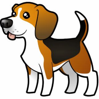 Cartoon Beagle Photo Sculpture