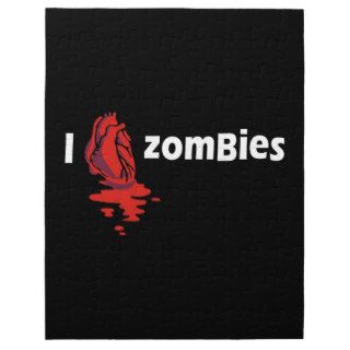 I love zombies puzzle
