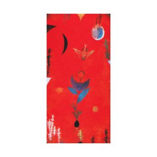 Paul Klee Flower Myth Canvas Wrap Gallery Wrap Canvas