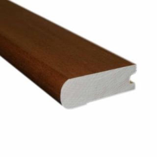 Millstead Handscraped Maple Spice/Nutmeg .81 in. Thick x 2 3/4 in. Wide x 78 in. Length Hardwood Flush Mount Stair Nose Molding LM6047