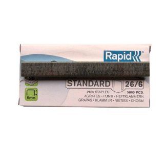 Staples Standard 26/6   Rapid   Box of 5000  General Purpose Staples 