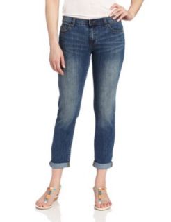 Calvin Klein Jeans Women's Slim Denim Boyfriend, Medium Wash, 2