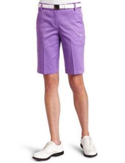 Puma Golf Women's Sateen Bermudas  Golf Shorts  Clothing