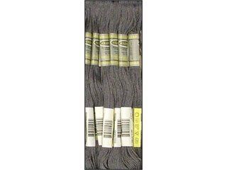 Sullivans Six Strand Embroidery Cotton 8.7 Yards Pewter Gray 12 per box