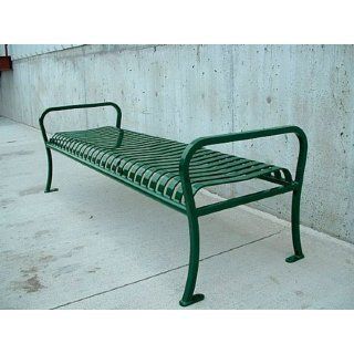 Tuscany Backless Bench  Outdoor Benches  Patio, Lawn & Garden