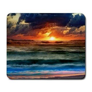 Ocean Sunset Large Mousepad mouse pad Great unique Gift Idea 