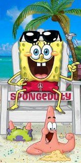 Spongebob Beach Towel  