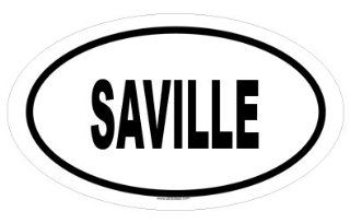 Saville Oval Sticker 